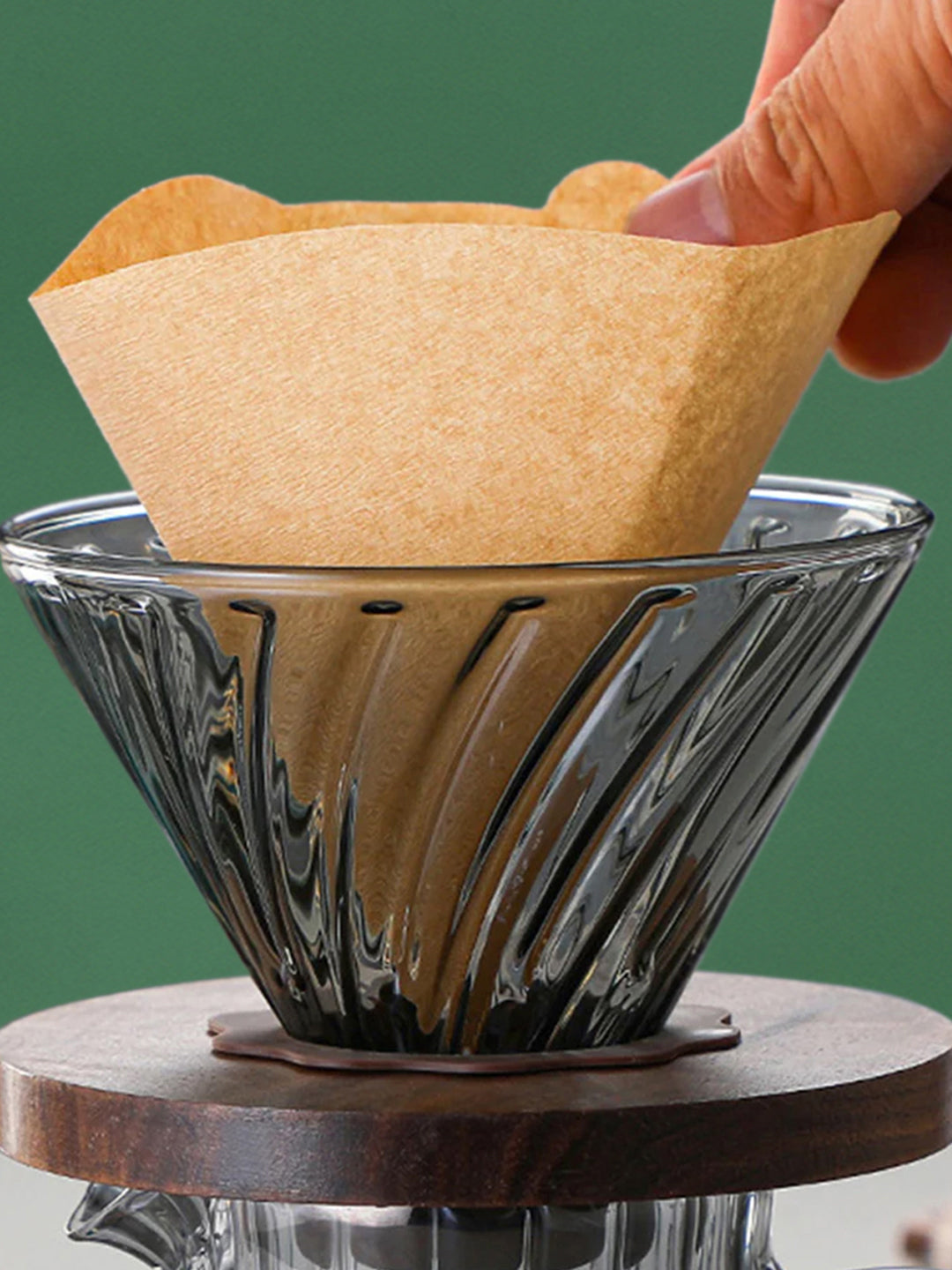 Hario V60 Pour Over Coffee Filter Papers (Pack of 100)