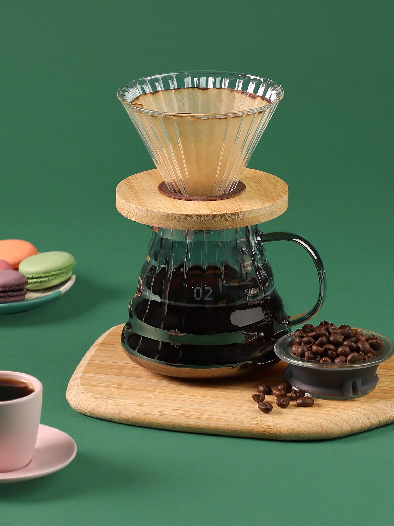 GLASS COFFEE DRIPPER SET – puebco