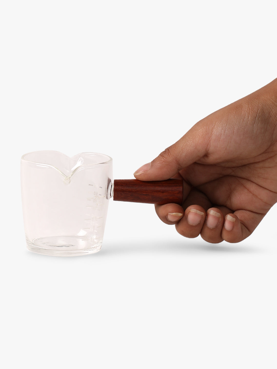 "ESPRESSO EXPRESS" Milk/Espresso Cup with wooden handle